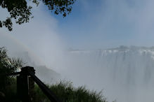 Zambia side of Victoria falls