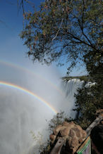 Zambia side of Victoria falls