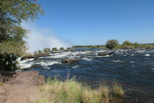 Zambia side of Victoria falls