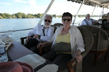 Sunset cruise on the Zambezi