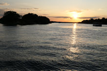 Sunset cruise on the Zambezi