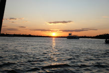 Sunset cruise on the Zambezi