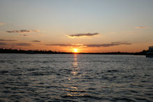 Sunset cruise on the Zambezi