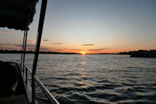 Sunset cruise on the Zambezi