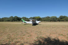 Our littlle plane for air transfer to Bamani