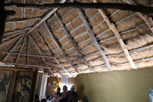 homestead inside roof of main house