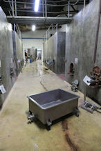 Delheim winery concrete fermenters