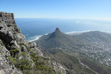 view over Lion's Head
