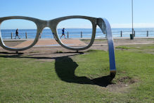Glasses to see Robben Island