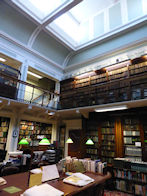 The library at the Royal Irish Academy in Dublin