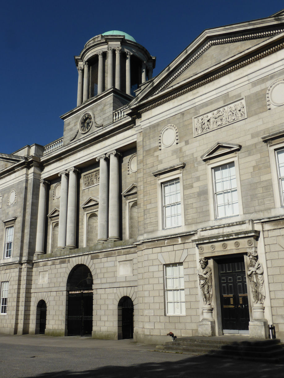 Entrance to the Registry of Deeds Henrietta Street Dublin
