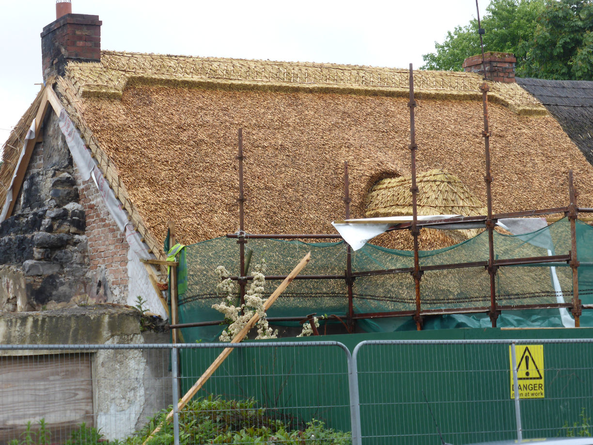 Adare – new thatched roof
