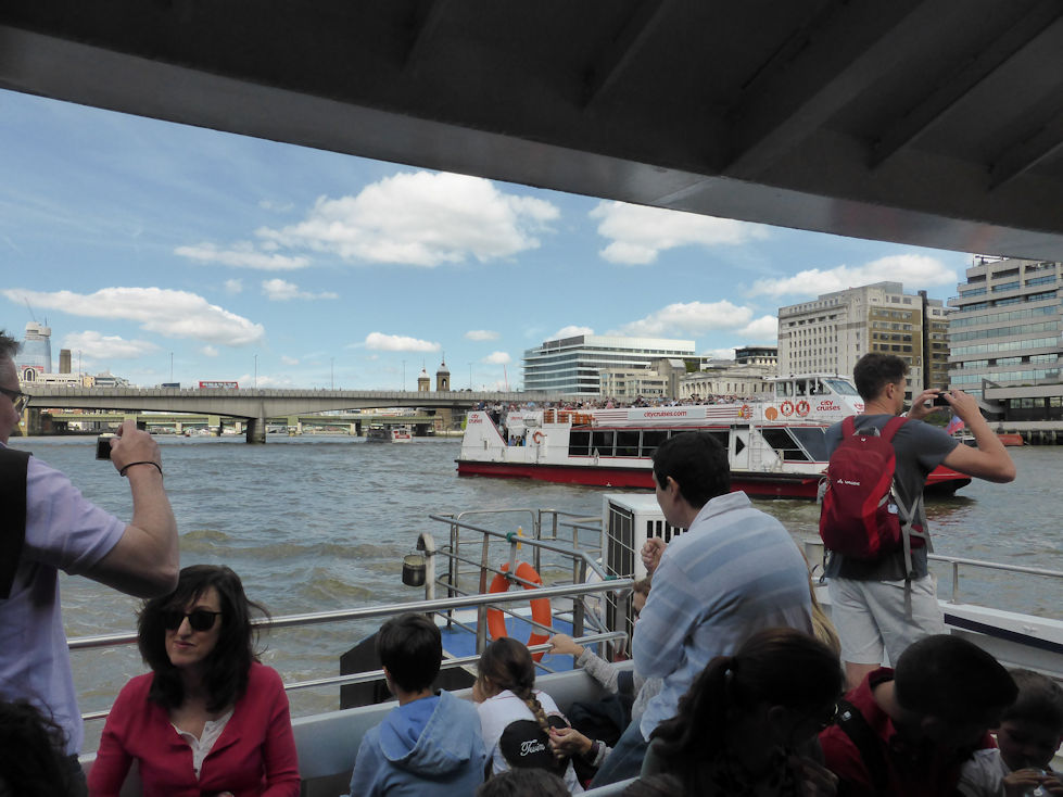 River Bus from London Bridge to Greenwich
