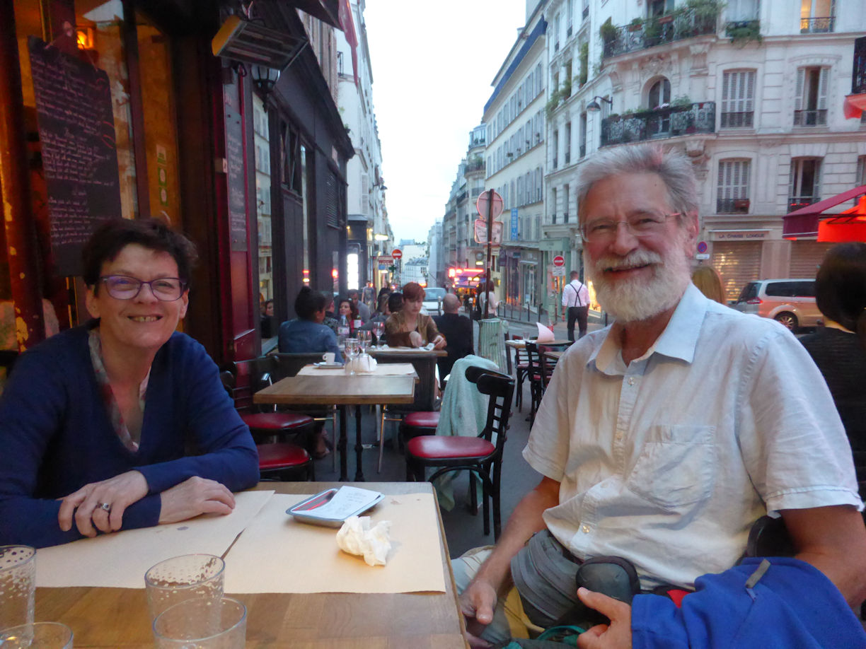 Paris – dinner near Montmartre
