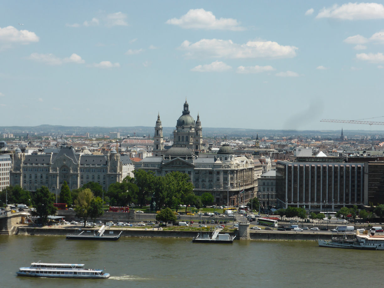 Budapest – view from Buda to Pest
