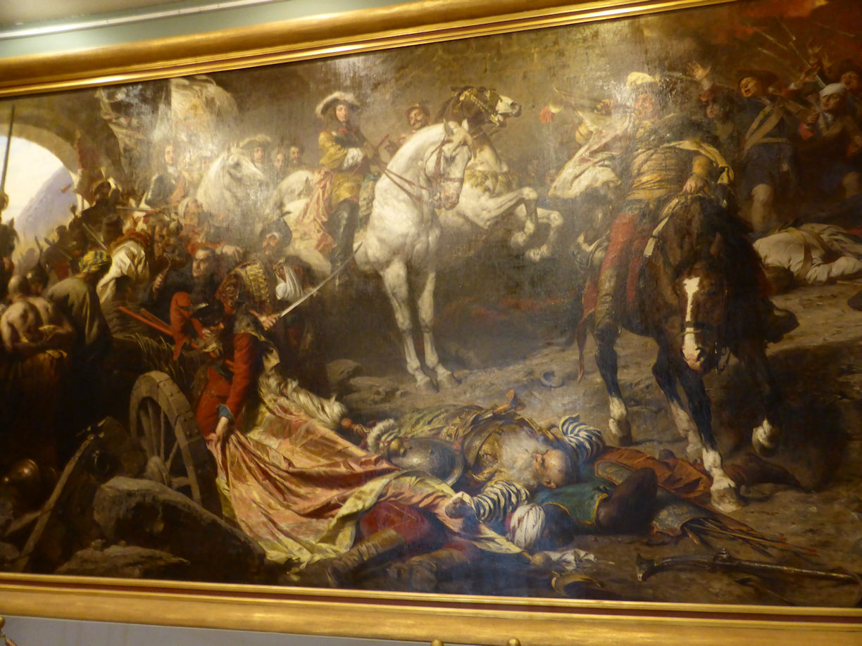 Budapest – National Gallery battle picture
