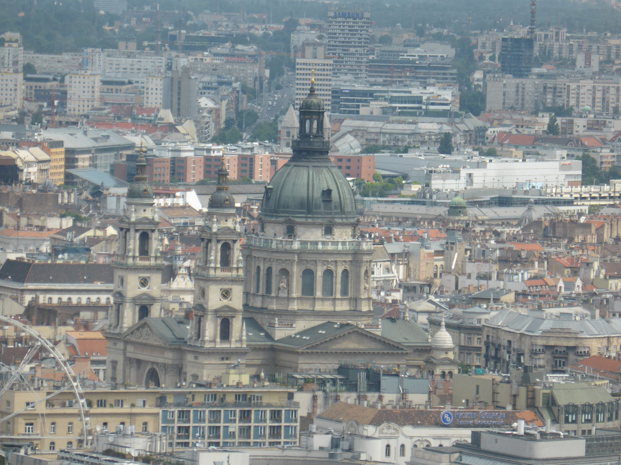 Budapest – view from Liberation Monument
