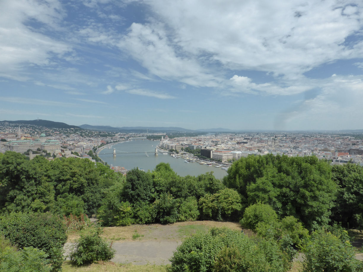 Budapest – View from the Gellert Fort
