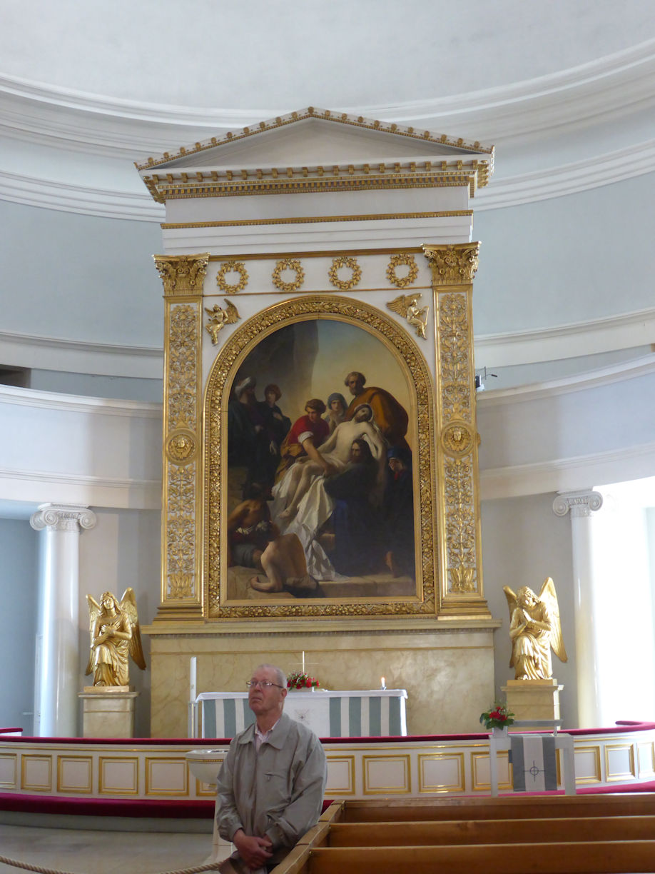 Helsinki – The Lutheran Church altar
