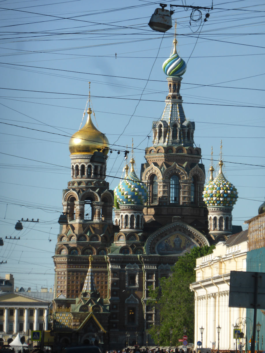 St Petersburg – church of the spilt blood
