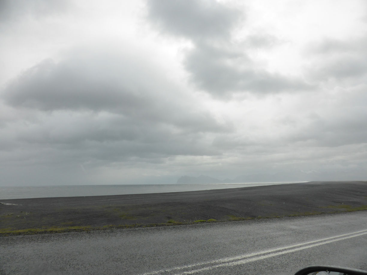 Iceland east – black sand beach
