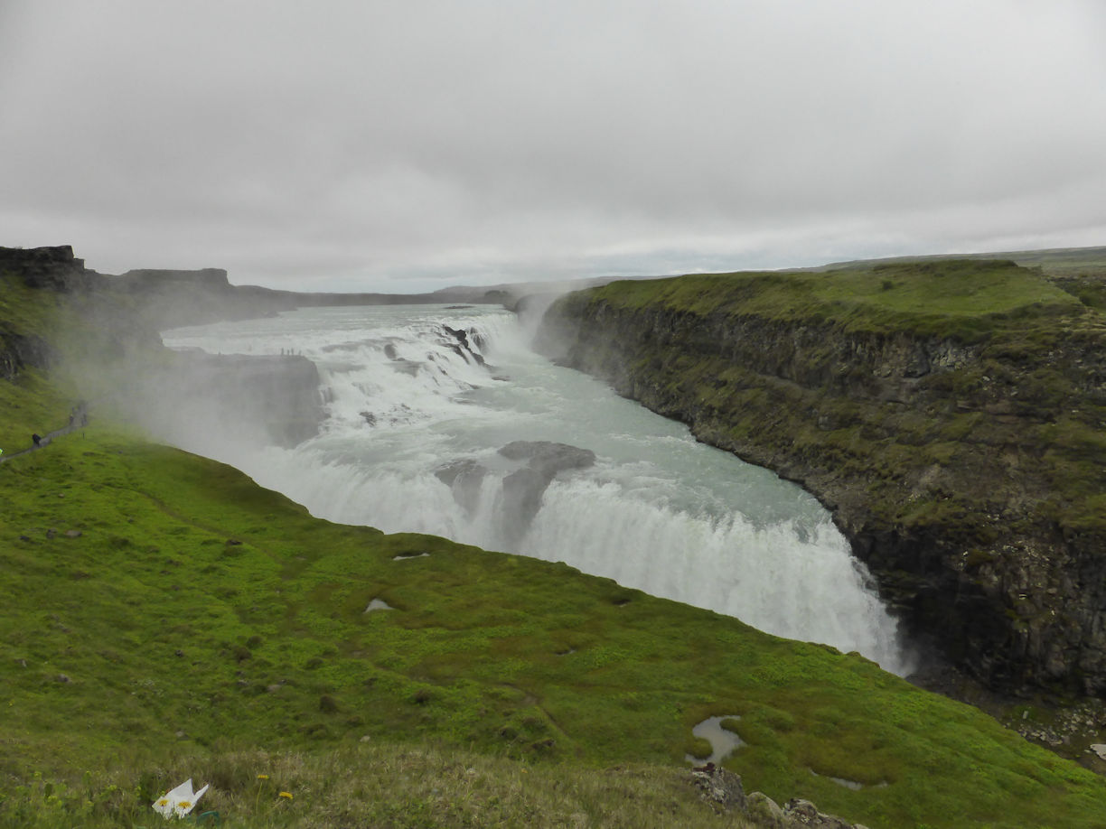 Iceland – Gullfoss or Golden Falls
