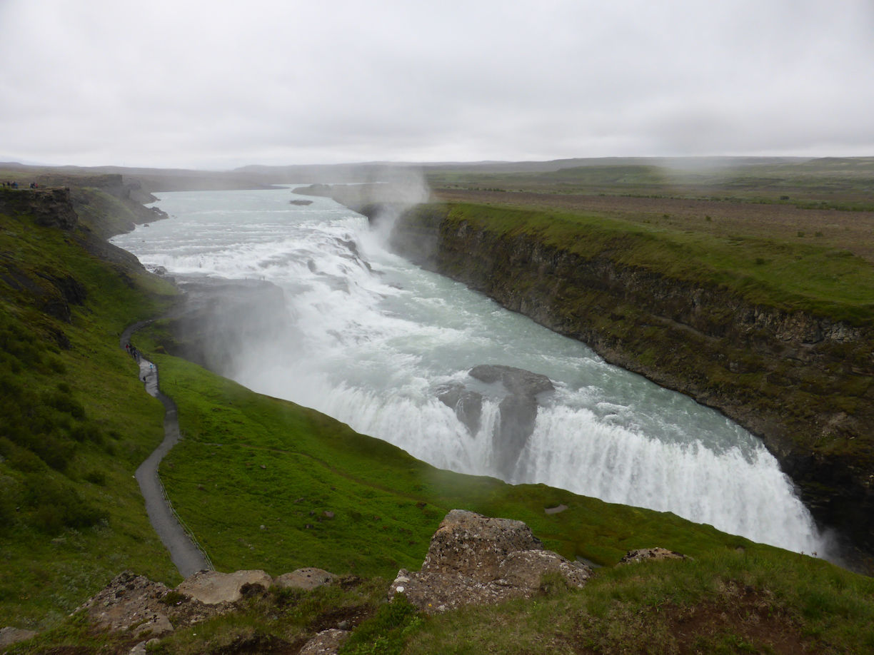 Iceland – Gullfoss or Golden Falls
