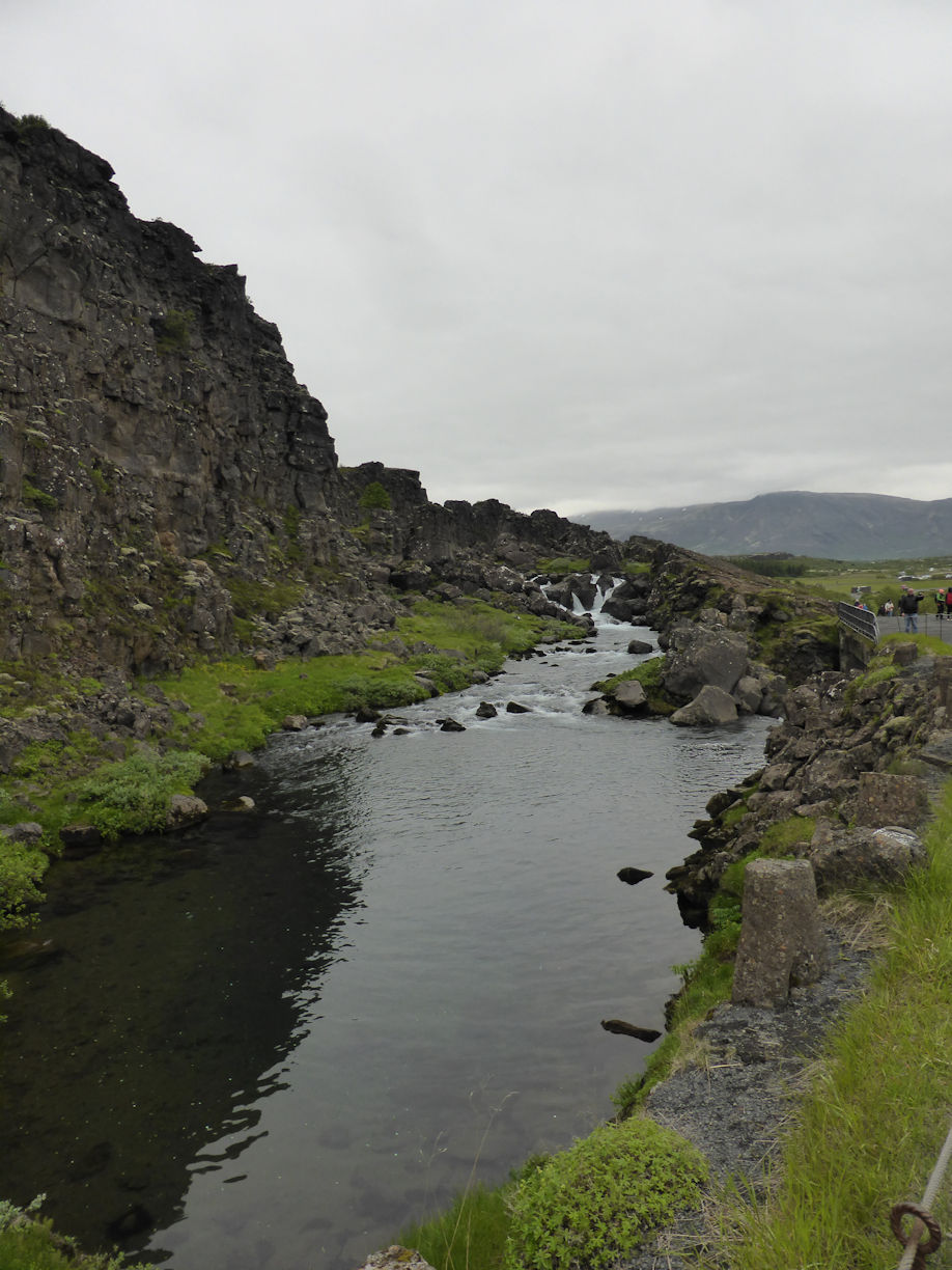 Iceland – Thingvellir National Park – waterfall
