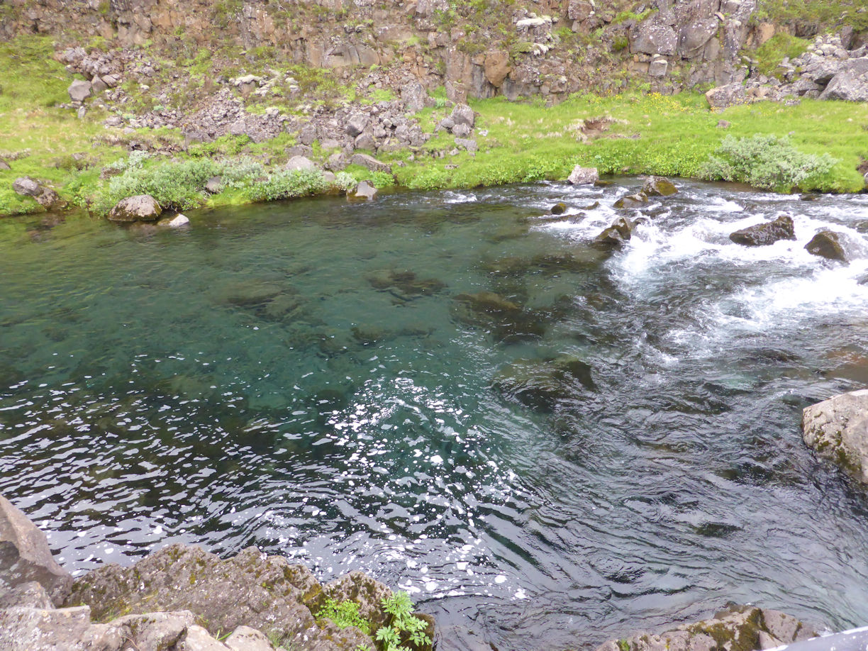 Iceland – Thingvellir National Park – waterfall
