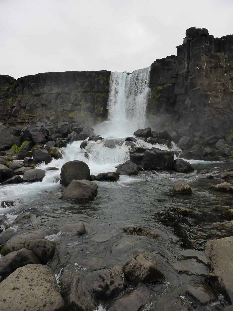 Iceland – Thingvellir National Park – waterfall
