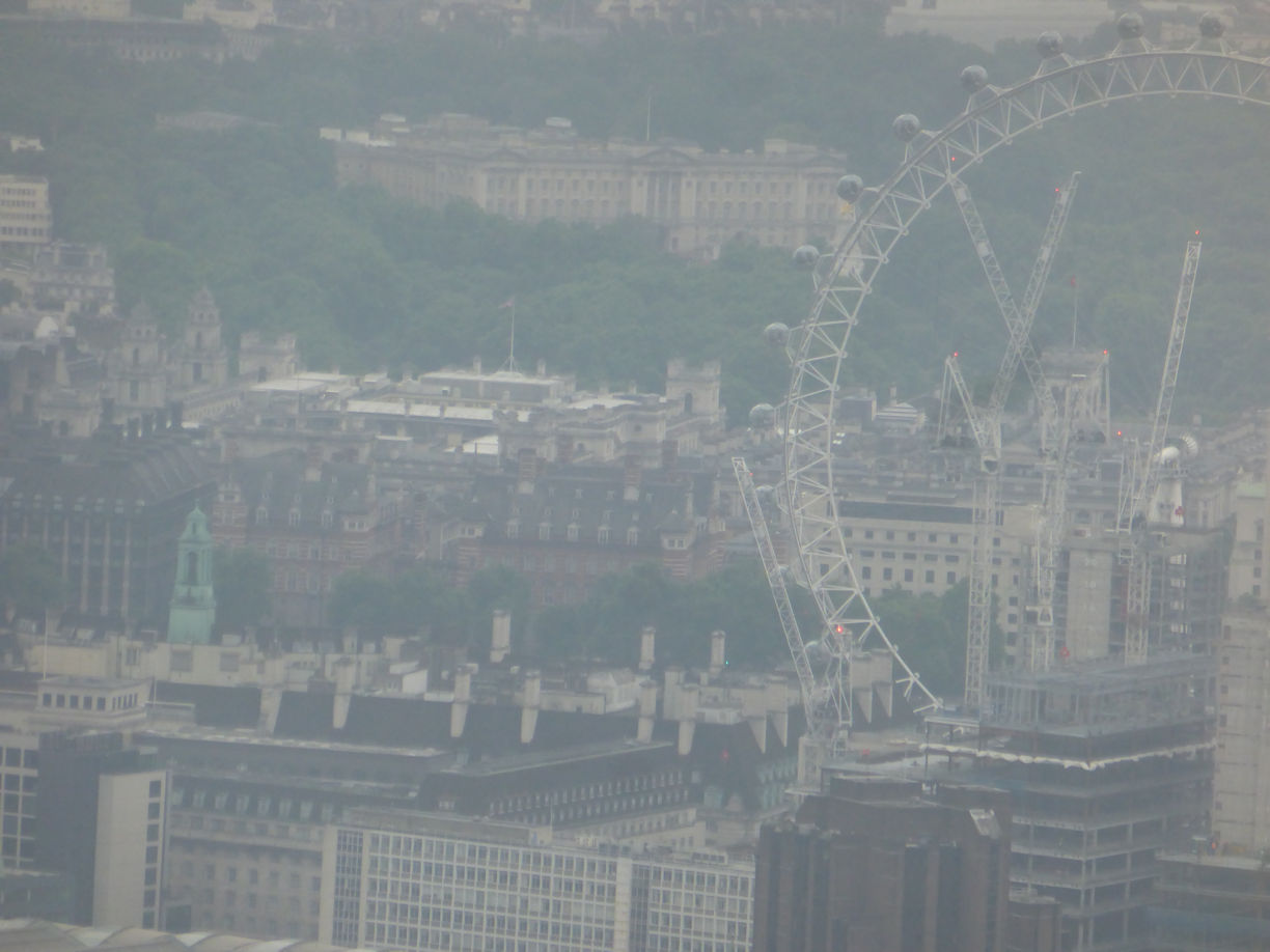 London the view from the Shard
