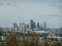 View from Observatory Hill in Greenwich