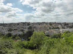 Poitiers – View over town across river