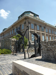 Budapest – gate to Busdpest Historical Museum and National Library