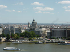 Budapest – view from Buda to Pest