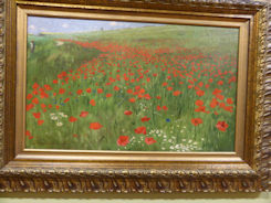 Budapest – National Gallery poppies !!!