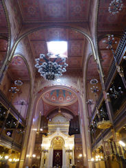 Budapest – inside the Great Synagogue