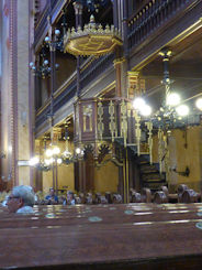 Budapest – inside the Great Synagogue