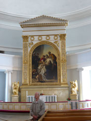 Helsinki – The Lutheran Church altar