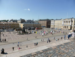 Helsinki – Church Square from Church