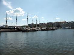 Helsinki – boats in the harour