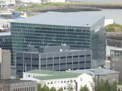 Reykjevik – Cathedral view from spire Concert hall