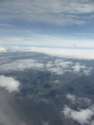 Iceland – flying across the country Ice field