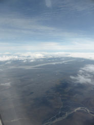 Iceland – flying across the country Ice field