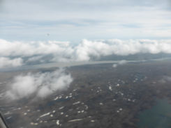 Iceland – flying across the country Ice field