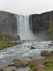 Iceland east – near Seydisfjordur waterfall