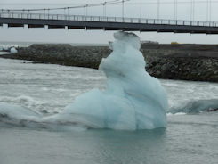 Iceland east – Jökulsárlóen Glacier Lagoon iceberg dam