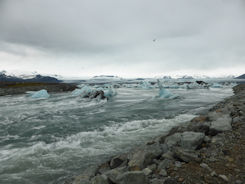 Iceland east – Jökulsárlóen Glacier Lagoon iceberg dam