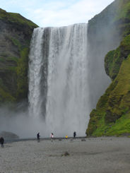 Iceland – Near Vik – Skogafoss Waterfall 