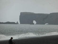 Iceland – Near Vik – Dyrholaey Arch and Cliffs